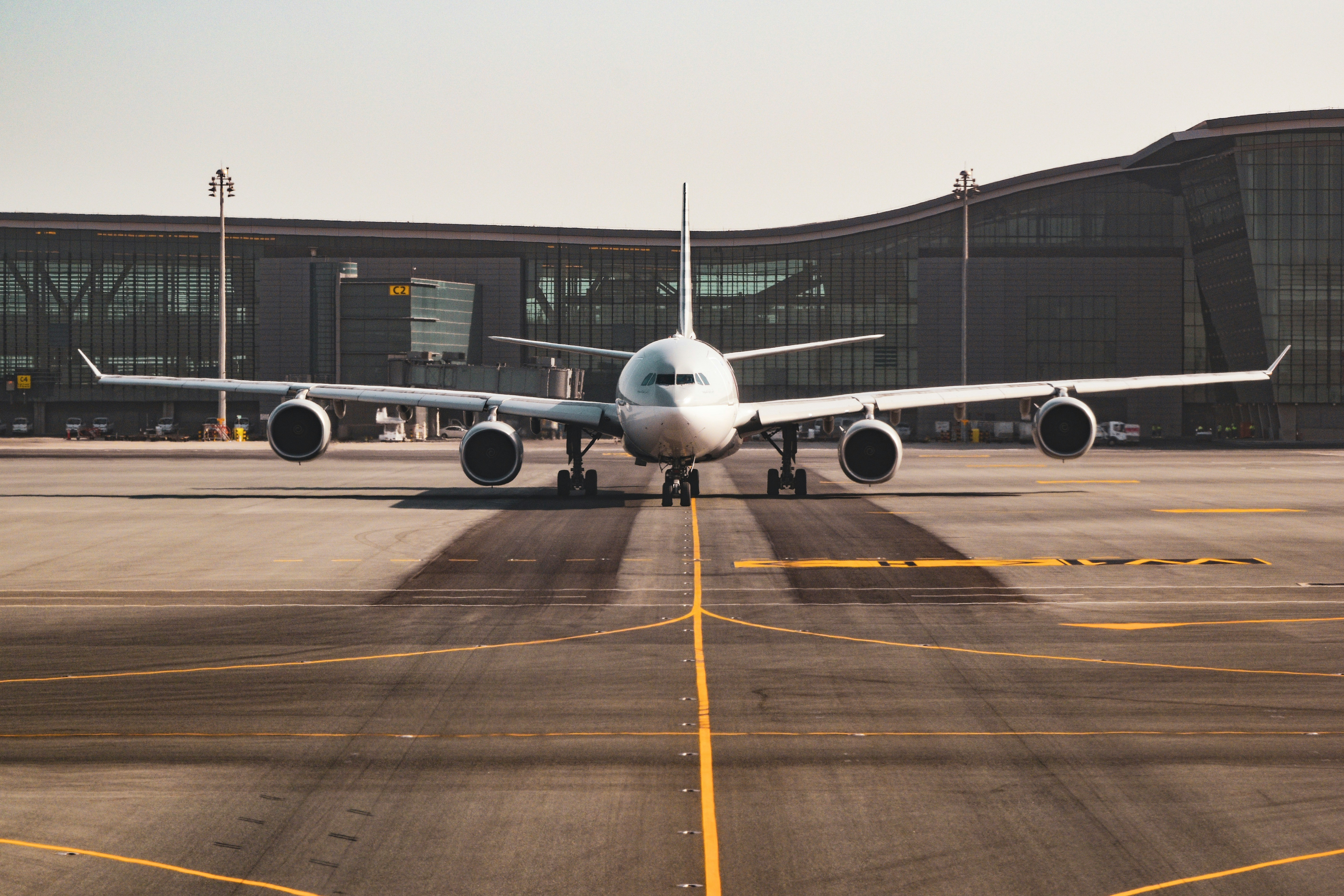 Commercial aircraft on tarmac annual midlease inspection — AircraftInspecti